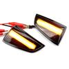 2x For Volvo V50 2004-2007 Prefacelift LED Dynamic Turn Signal Light For Volvo S40 2004-03/2008 Prefacelift Volvo C70 2006-2009