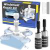 Windshield Repair Kit, Windshield Crack Repair Kit for All Crack Types, Windshield Chip Repair Kit, Quick Fix Car Glass Repair Kit for Chips &