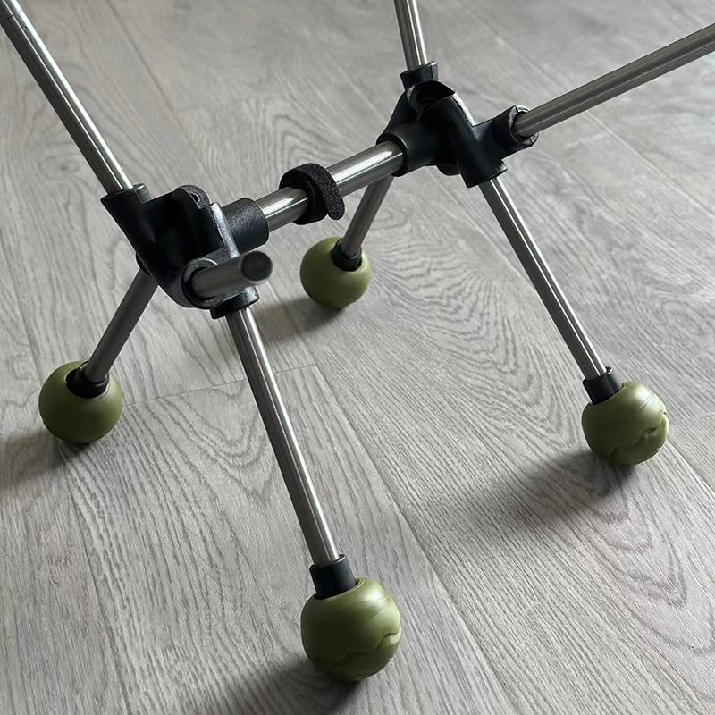 Cadeira ao ar livre Anti Afundamento Bola Cadeira Dobrável Acessórios Equipamento de Camping Cadeira Lua Protetores de Pé Base Universal