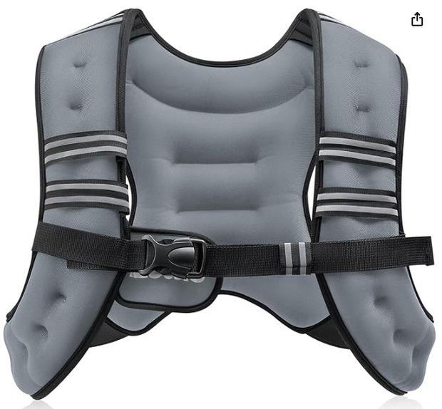 Verstellbare reflektierende Gewichtsweste für das Fitnesstraining