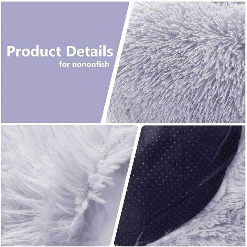 Vysoce kvalitní Psí postel Domeček Podložka pro psa Zimní Teplé Spací Hnízdo pro kočky Měkký Dlouhý Plyšový Psí koš Polštář pro mazlíčky Přenosné Potřeby pro mazlíčky