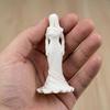 Vintage Hooded Cowl Women Figurine 3D Printed Fishtail Dress Faceless Lady Statue Sculpture Home Office Decoration Ornament