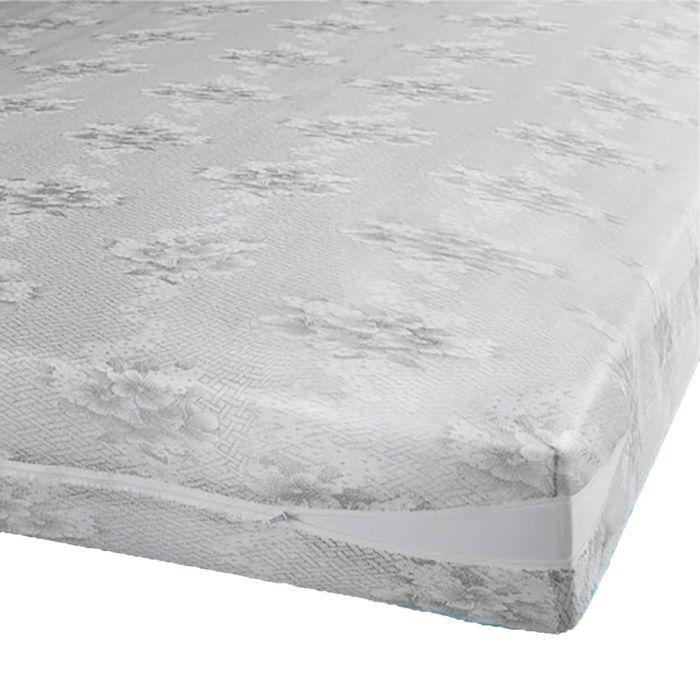 Rénove matelas - Maille extensible - 160 x 200 cm - Bleu