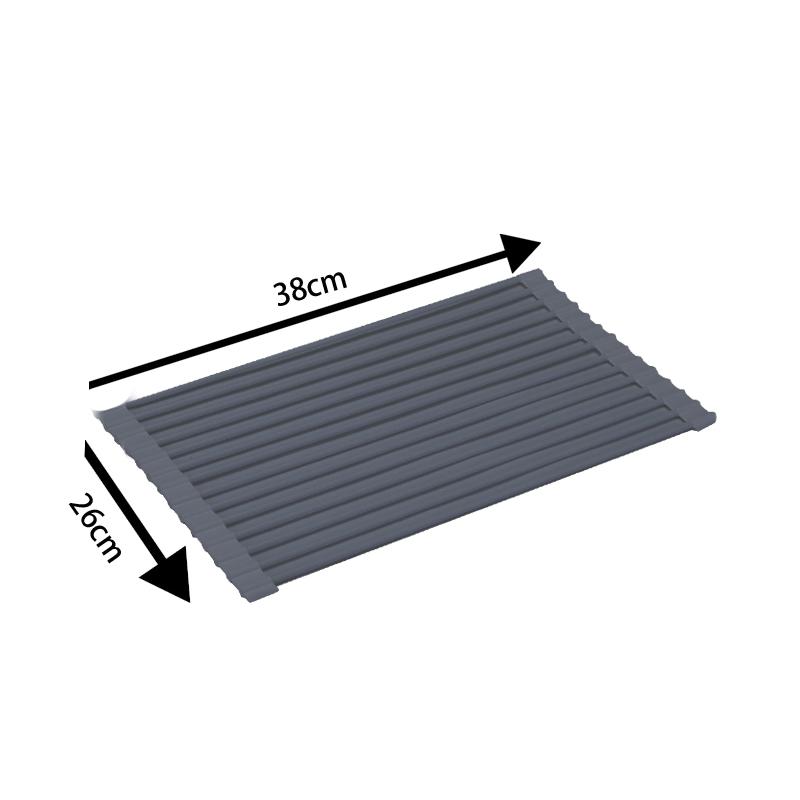 Silicone Drain Rack Sink Bracket Drain Rack Kitchen Drain Pad Water Filter Thermal Insulation Multi Power Roller Blind Folding