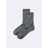 Gu Style Heat High Ankle Socks  Embroidery 