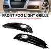 Front Lower Bumper Grille Fog Light Cover 8P0807682 8P0807681 Fit A3 8P S-Line 2009-2012