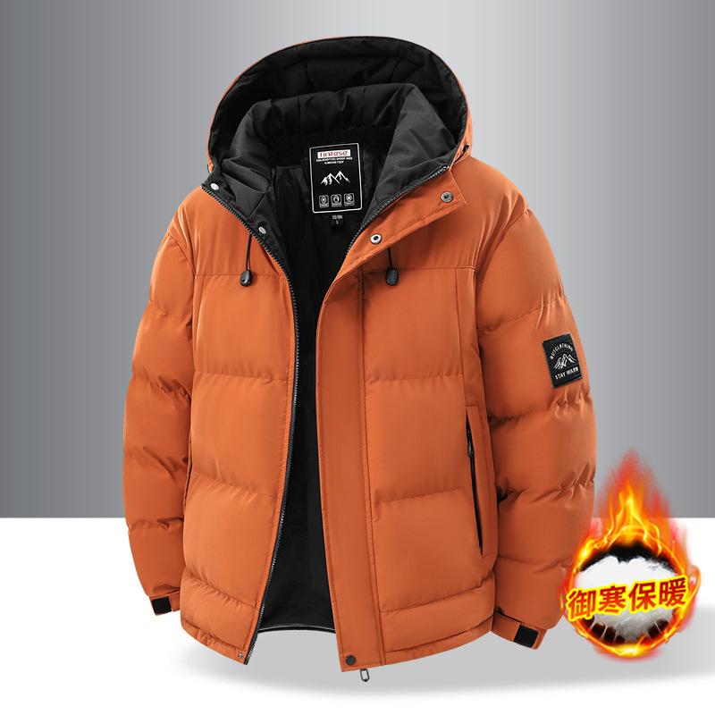 Down cotton clothes men`s jackets winter