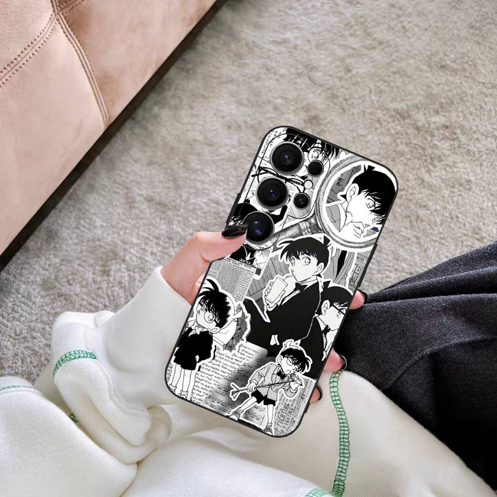 Japan D-Detective Conan Phone Case For Samsung S 24 Fe 25 Ultra Plus 20 Lite 21 30 22 23 24 22 Ultra 5G Fundas