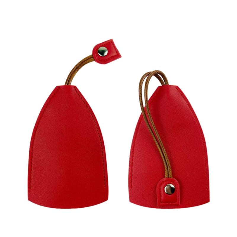 

Compact Car Key Case Durable PU Protective Keychain Pouch Large Capacity Key Holder Fashionable Small Pouch Durable