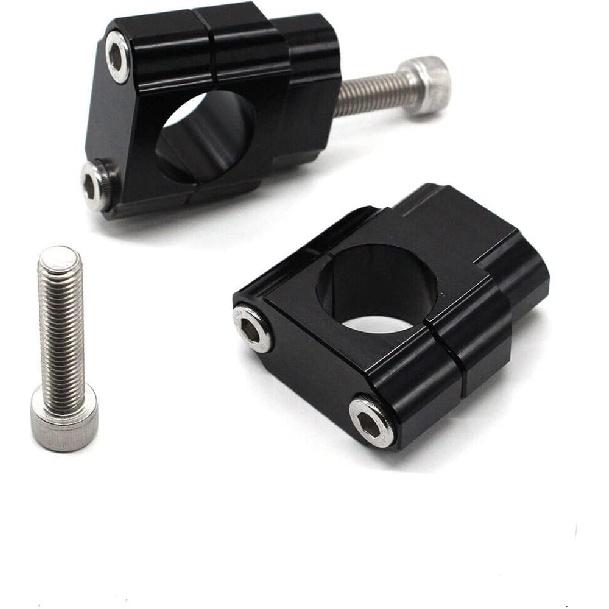 1 1/8" 28mm Standard Lenker Lenker Fat Bar Erhöhungen Halterungen Klemmen Universell Motorrad Dirt Bike ATV Roller CNC