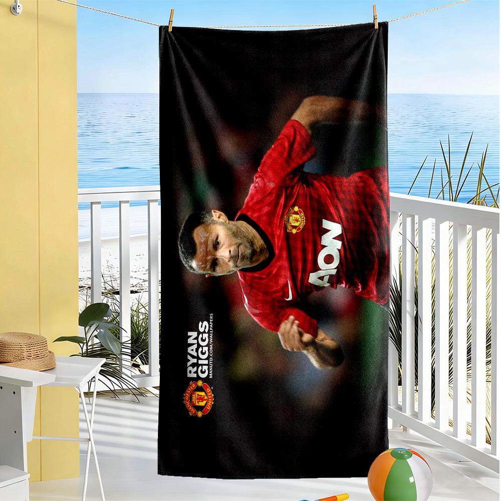 Victory Celebration Moment Beach Towel Quick-Dry Soft Microfiber Comfortable Lightweight