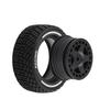 4pcs 60*22mm Wheel Rim & Tire Set for 1/14 MJX Hyper Go 14301 14302 14303 14304 RC Rally Off-Road Buggy Upgrade Accessories