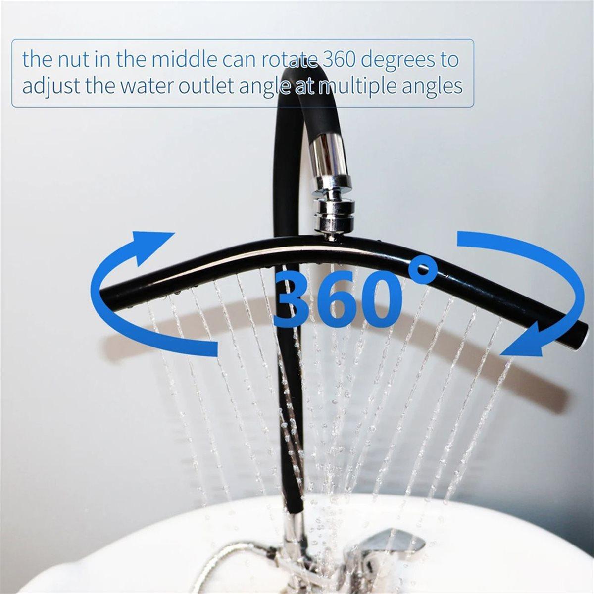

Head Water Spa Frame for Shampoo Bowl Bed, Beauty Salon Multi-Angle Head Spa Waterfall Equipment for Scalp Care 3pc China Mainland