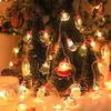 3m 20Led Christmas Light String Creative Christmas Decor Lamp Santa Claus LED Light  Bar