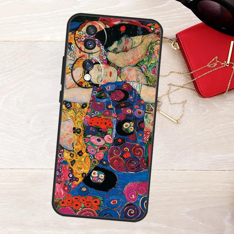 The Kiss Gustav Klimt Painting Case For Honor Magic 8 5 6 7 Lite X9a X9b X9c X9d X8b X8c Win RT 50 70 90 200 400 Pro Cover