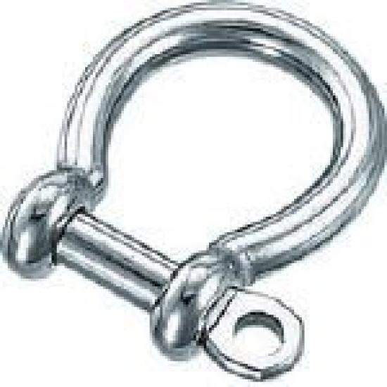 

TRUSCO Нержавеющая сталь Отафуку 12мм D-образная скоба 1 TOS-12, (1 = сумка)