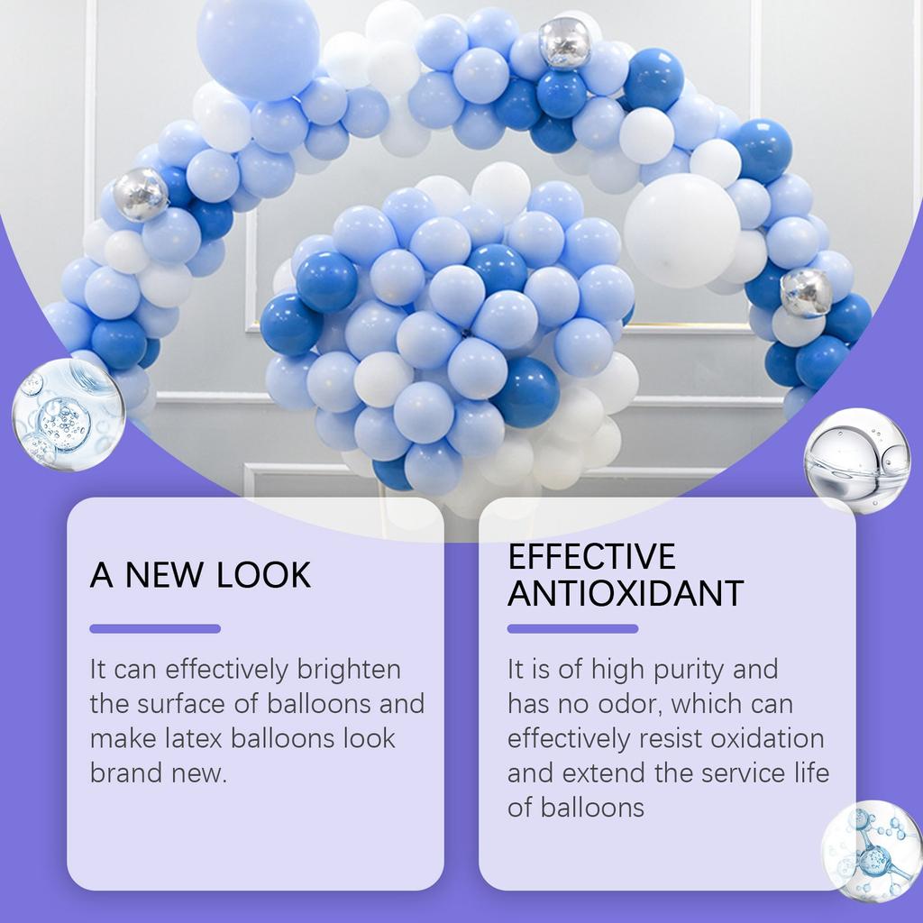 100ml Balloon Shine Spray Balloon Gloss Enhancer Balloon High-Shine Spray Quick-Drying Party Decoration Special