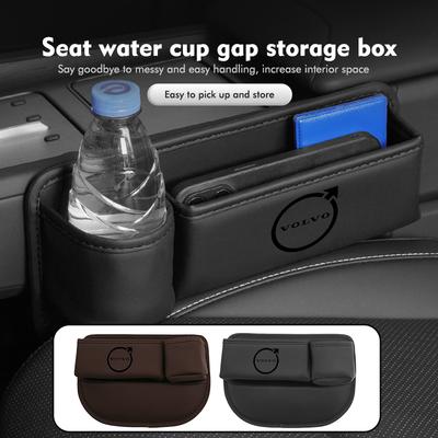 Car Console Crevice Storage Box Slit Gap Filler Accessories For V50 S60 XC60 S40 XC40 XC90 V60 S80 S90 V70 XC70