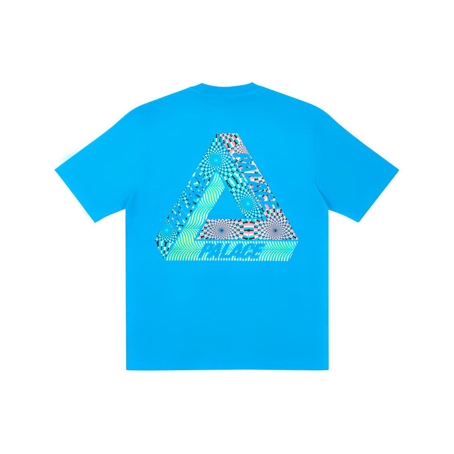 

Palace FW21 Серия Ultimo Футболка с тремя глазами Унисекс Футболка Синяя P21TS242 XL