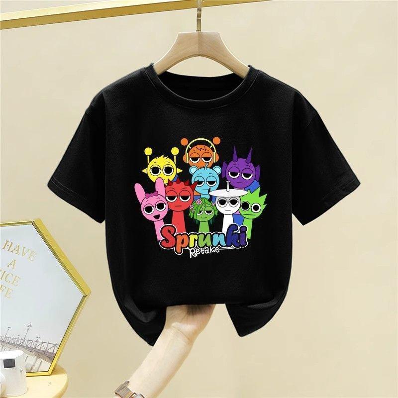 100% Cotton Kids  Rhythm Box Short Sleeve T-shirt for Toddlers & Children - Summer New Arrivals 100 cm чёрный