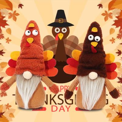 Festival Lighted Faceless Doll Decoration Creative Autumn Lighted Doll Gift