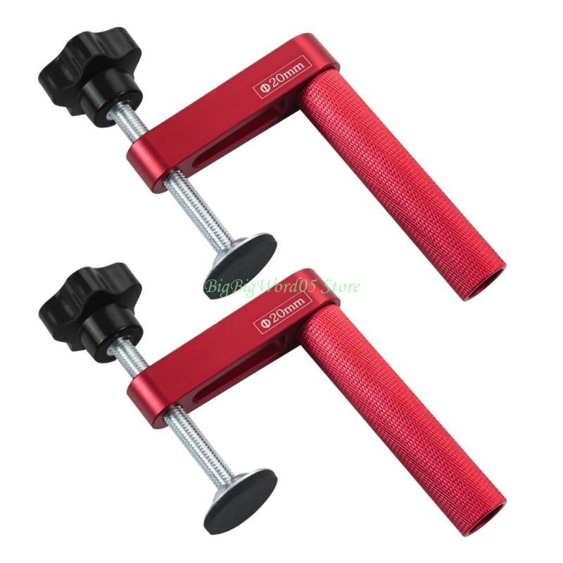24TE Woodworking Workbench Dog Clamps Aluminum Holdfasts for Secure Workpiece Holding