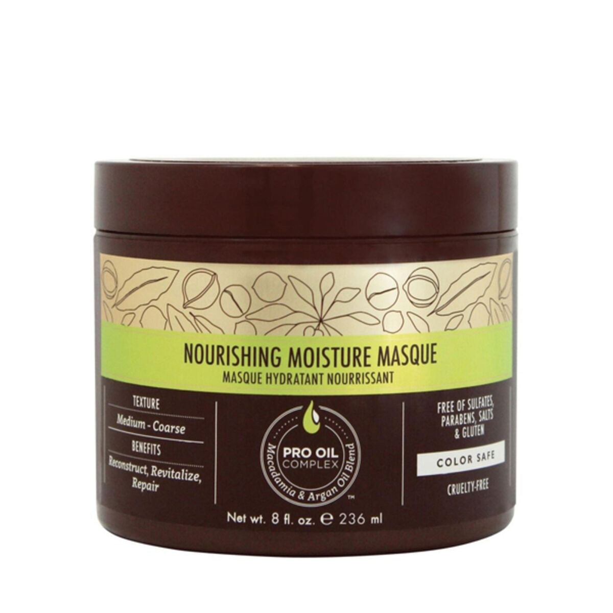 

Nourishing Macadamia Hair Mask (236ml)