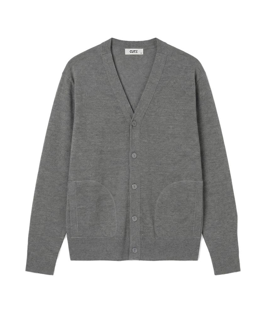 Cutz V-Neck Knit Cardigan - 4 Colors