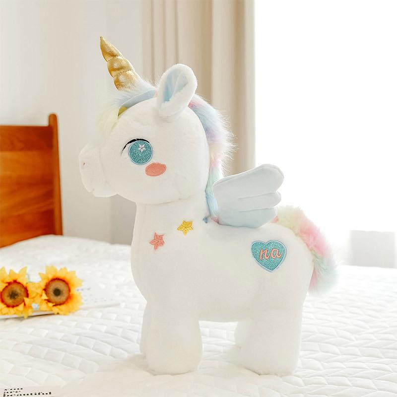 

Cute Dream Unicorn Doll Plush Toy Children s Ragdoll Doll Holiday Gift Doll Catcher 40cm（0.6kg）