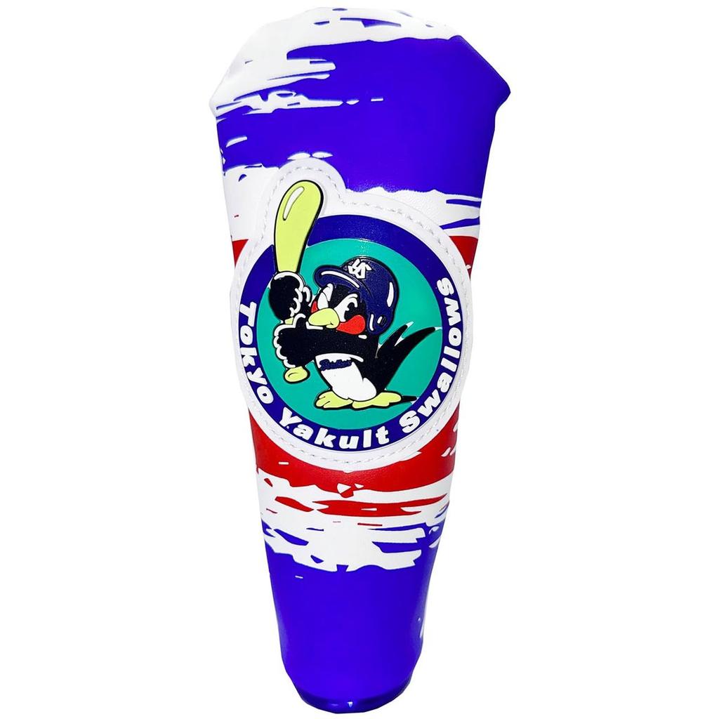 LEZAX Tokyo Yakult Swallows Golf Putter Cover Blade and Mallet Type White YSPC-6831