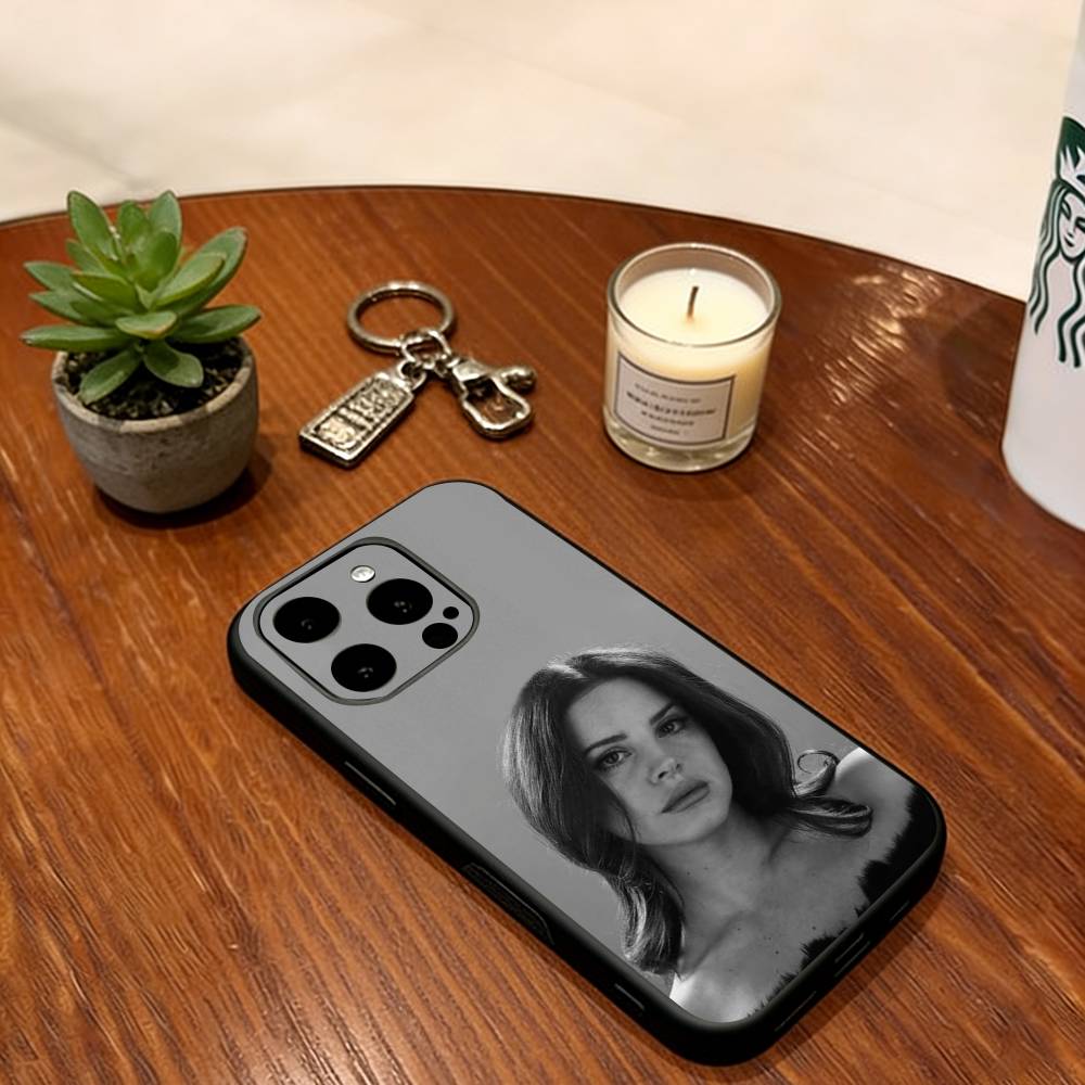 Lana Del Rey Phone Case Soft Silicone Black For IPhone 17 16 15 14 13 12 11 X XR Plus Pro Max Plus