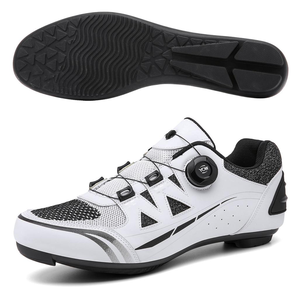 New Road Self-locking Cycling Shoes Hard-soled Mountain Bike Shoes Help Bicycle Lock Shoes Men's Riding