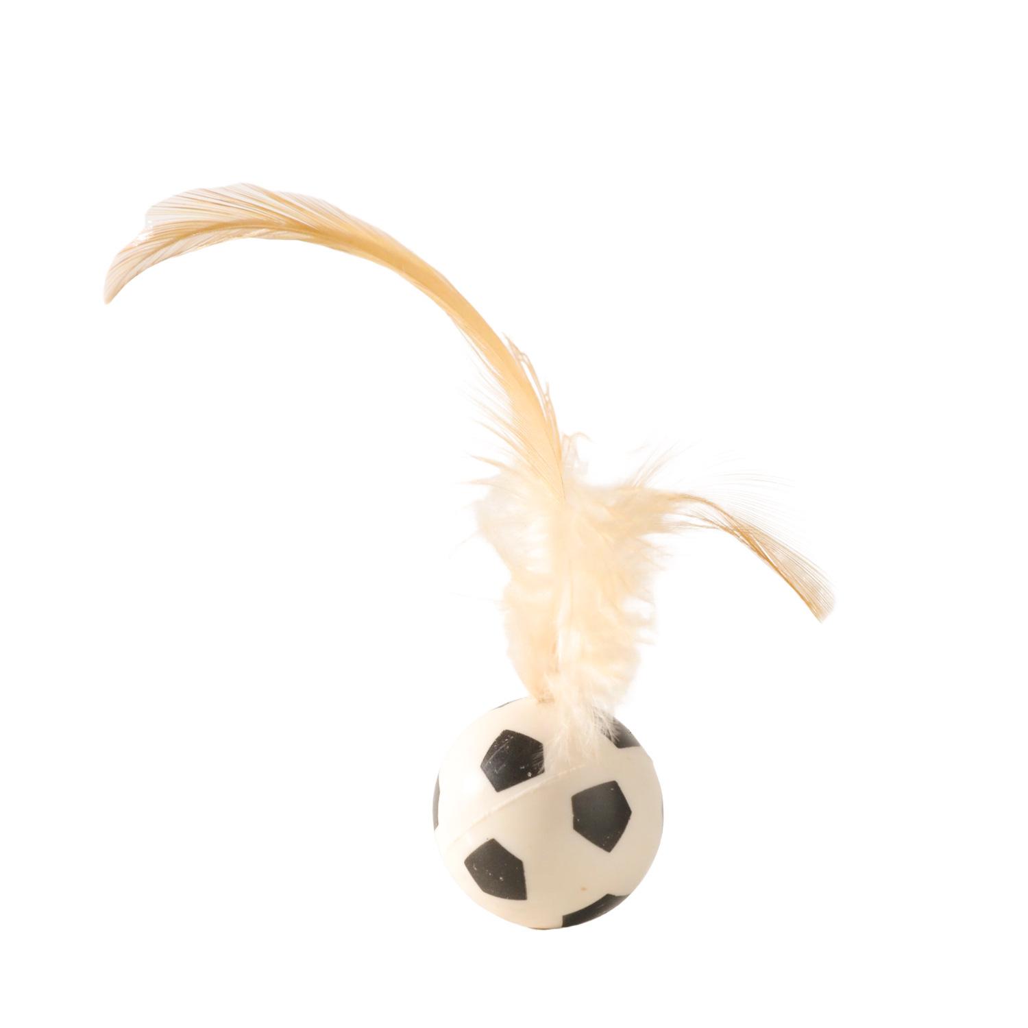 Silent Elastic Cat Toy Ball: Self-Entertainment for Kittens, 3CM Model