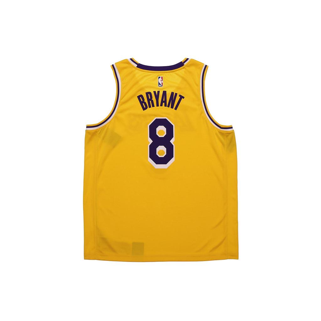 Nike NBA Los Angeles Lakers Icon Edition Kobe Bryant Swingman Jersey Amarillo/Purple/White Men Streetwear AV1229-728