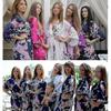 Women Luxury Soft Silk Satin Kimono Robe Gown Long Bathrobe Nightwear Sleepwear