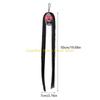 92MF Halloween Yard Decoration Flashing Eye Terrifying Long Hair Skull Party Props