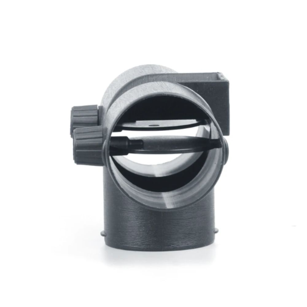 Dual Closable Air Diesel Heater Valve Flap Outlet Joiner Connector Vent Ducting For Car