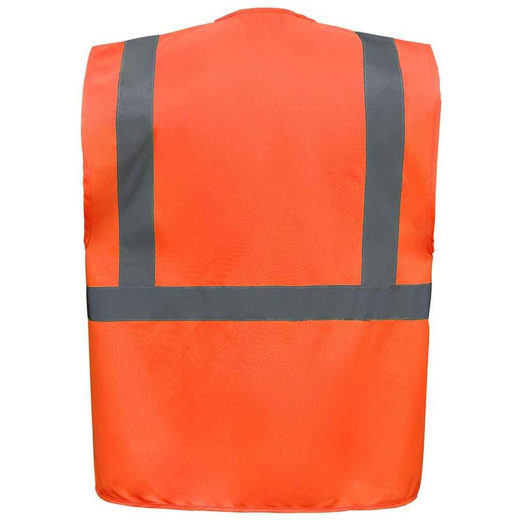 Yoko Unisex Adult Executive Recycled Hi-Vis Waistcoat