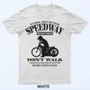 Speedway Motocykl Kolej Sportowy Motocykl Wyścigowy T-Shirt