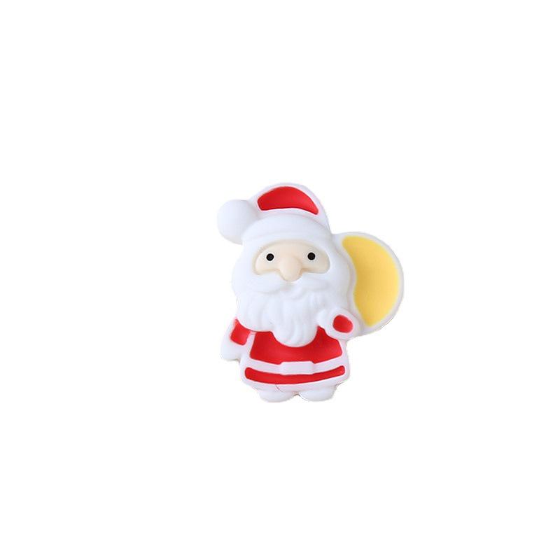 Popular Cartoon Santa & Reindeer DIY Resin Ornaments: Car Decor, Hair Clip, Phone Case Accessories