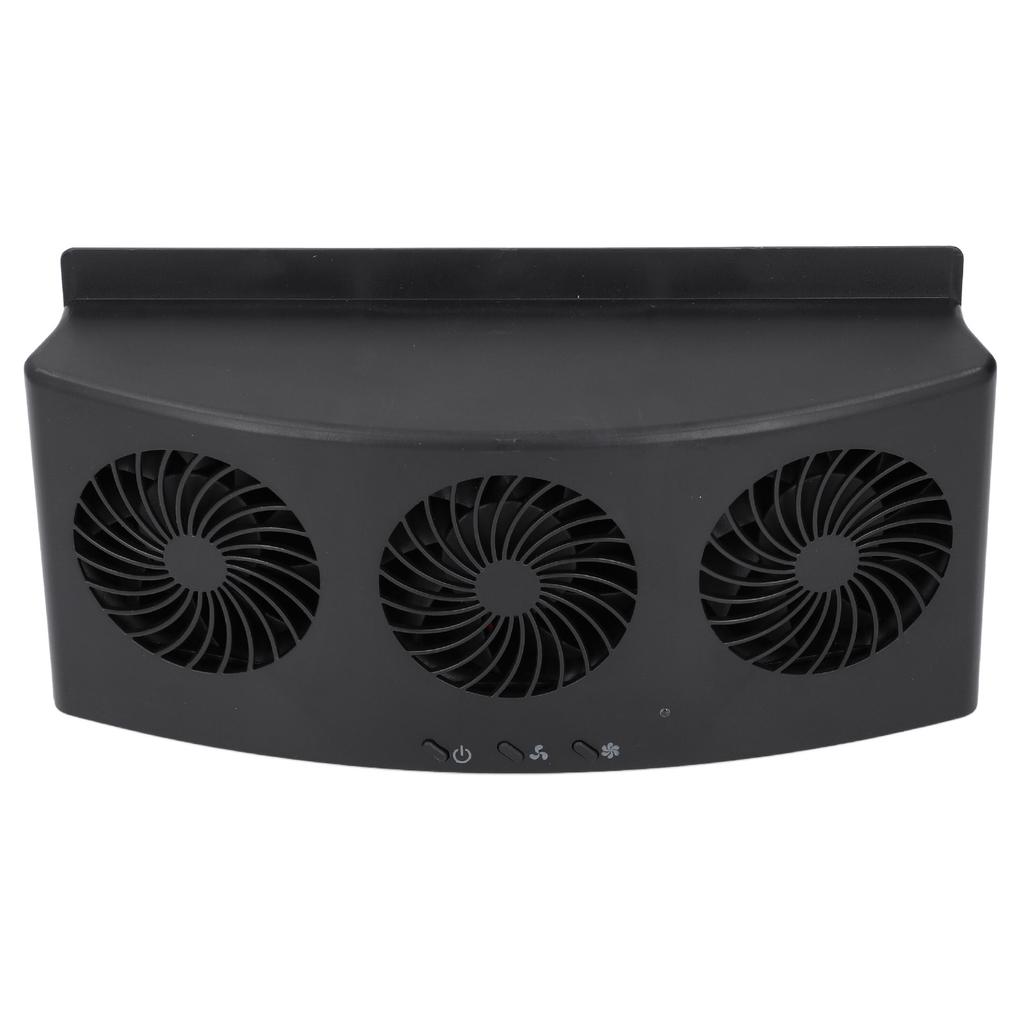 Car Exhaust Fan Air Circulation USB Powered Car Window Vent Fan for Odor Removal Heat Dissipation