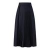 Women's Pleated A-Line Midi Skirt