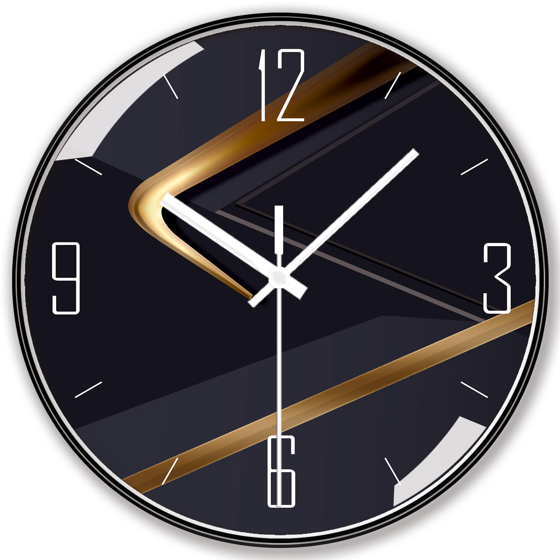 

Настенные часы 8 дюймов 20 см для гостиной, простые бесшумные часы, современные модные креативные часы с индивидуальностью, часы в стиле легкой роскоши 20cm golden years