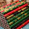 Christmas Wrapping Paper Elegant Gold Foil Gift Paper Decorative Paper Roll High Quality For Birthday Gift Christmas Holiday