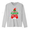 Christmas Elf Gamer Controller Boys Kids T Shirtns Gaming Xmas Shirt vintage Washed designer clothes Soft Comfortable Casual