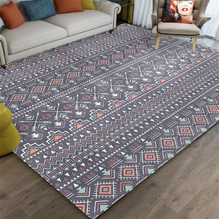 Morocco Style Carpet Livign Room Anti Slip Home Decoration Bedroom Large Area Nordic Rugs Tables Floor Mats Washable Lounge Rug