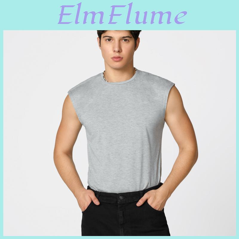 Oneck Casual Mens Incerun Sleeveless Sport Gym Slim Tank Tops