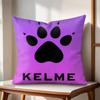 Luxury Fashion KKelme Cushion Cover Natural Linen Organic Fabric DoubleSided Printing Couch Pillow Covers Home Decor