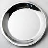 Nagao Round Stainless Steel Tray for Food Dishwasher Made In Japan Tsubame-Sanjo Preparation, 18.4cm, Safe,