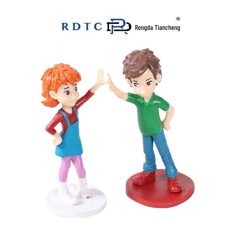 Cartoon Character Sandplay Set: Micro Landscape Scenery Ornaments for Sand Tray Box & Garden